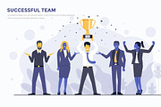 Modern Flat Design Business Concepts, a Person Illustration by Creative Graphics (Thumbnail 9 of 12)