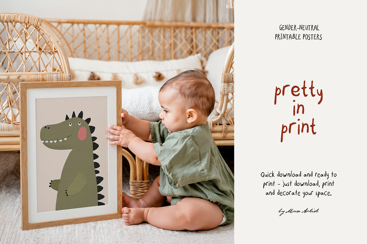 Pretty in Print - 150 Kids Posters, a Background Graphic by Muse Artist (Photo 14 of 16)