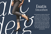 Esatis Smoothen - Serif Family, a Serif Font by Differentialtype (Thumbnail 3 of 12)