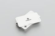 Minimal Elegant Business Card, a Business Card Template by Griffin Designs (Thumbnail 3 of 5)