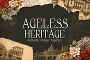 Ageless Heritage - 1900's Typeface, a Serif Font by HipFonts (Thumbnail 1 of 7)