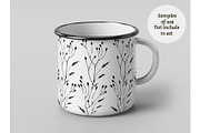 Botanical Clip art Floral vector, an Illustration by DigitalArsiart (Thumbnail 2 of 6)
