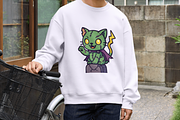 Halloween Cats PNG – Sublimation, a Seasonal Illustration by Smillyy Threads (Thumbnail 3 of 13)
