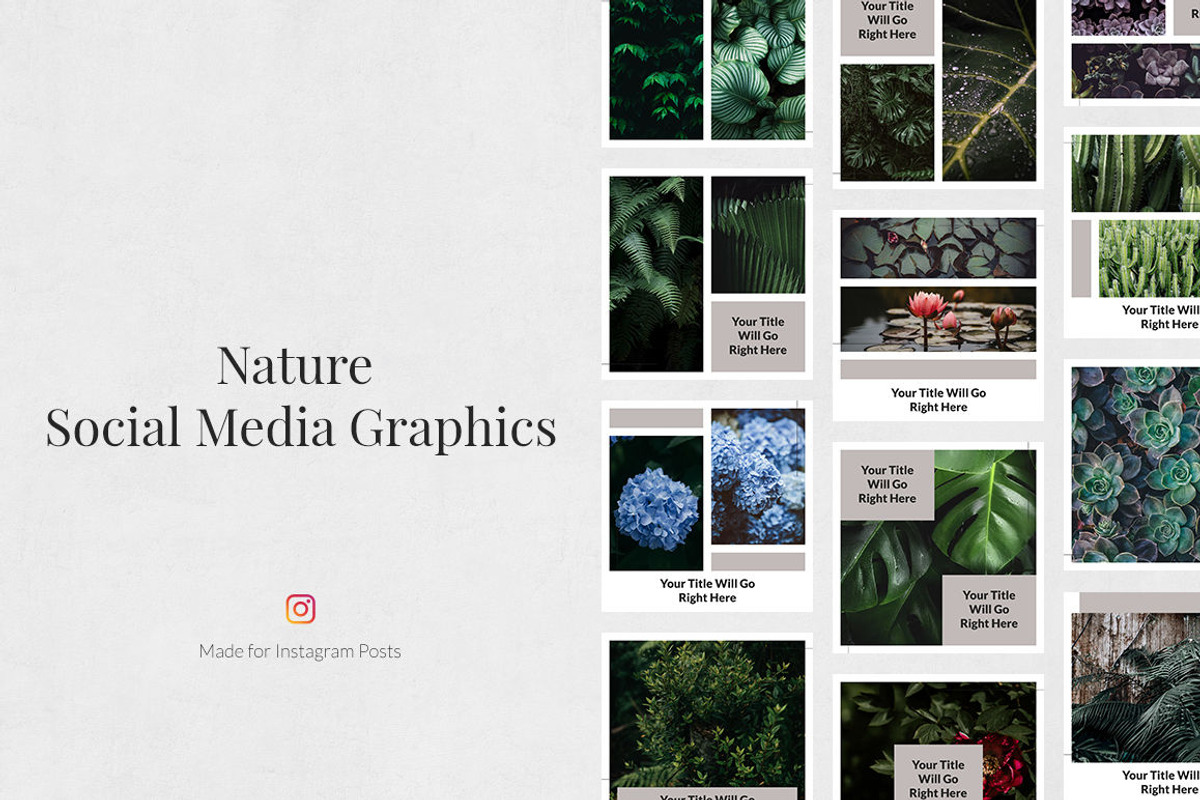 Nature Pack, a Social Media Template by Social Corner Graphics (Photo 5 of 8)
