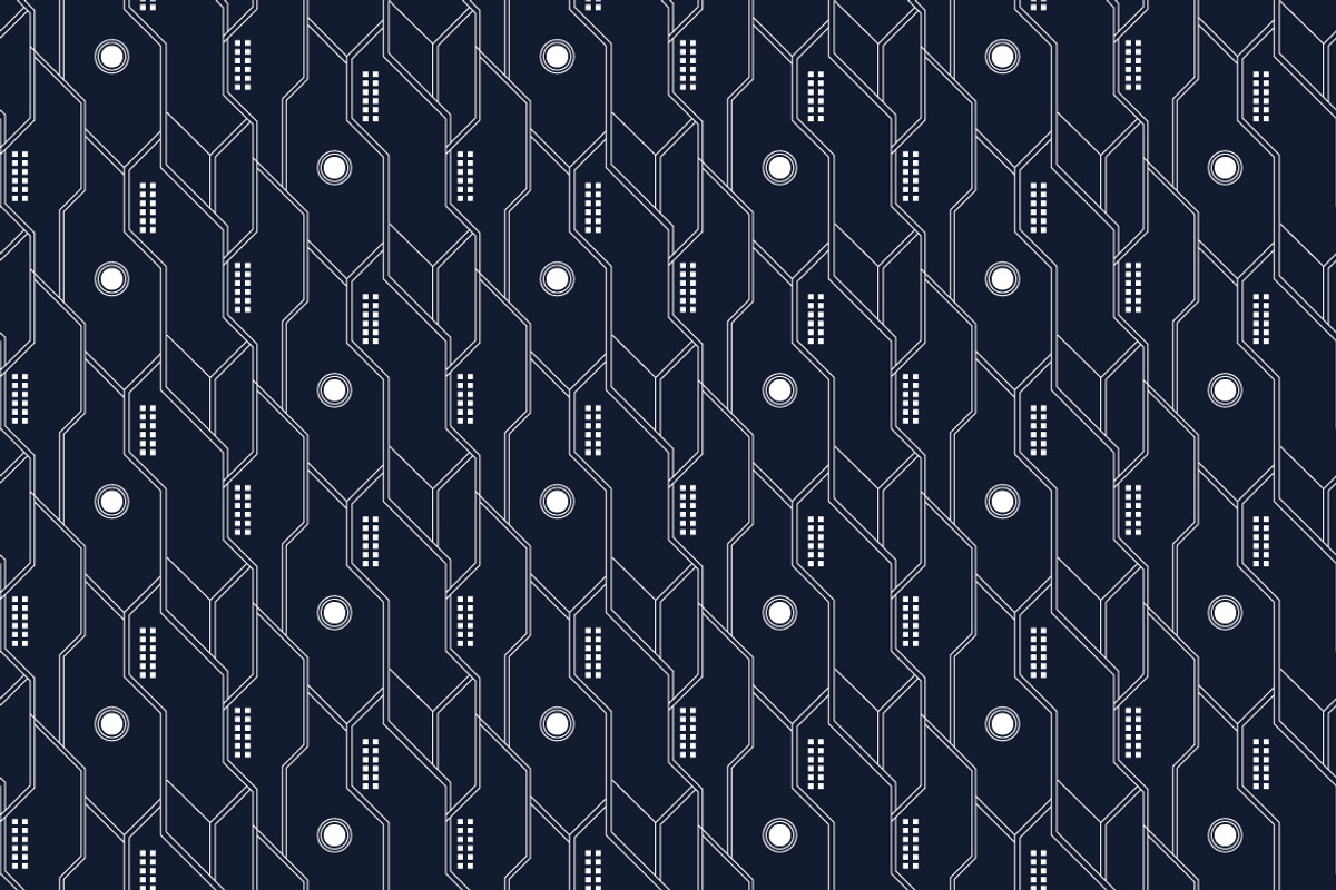 Technology Futuristic Line Pattern, a Pattern Graphic by Mightyfire
