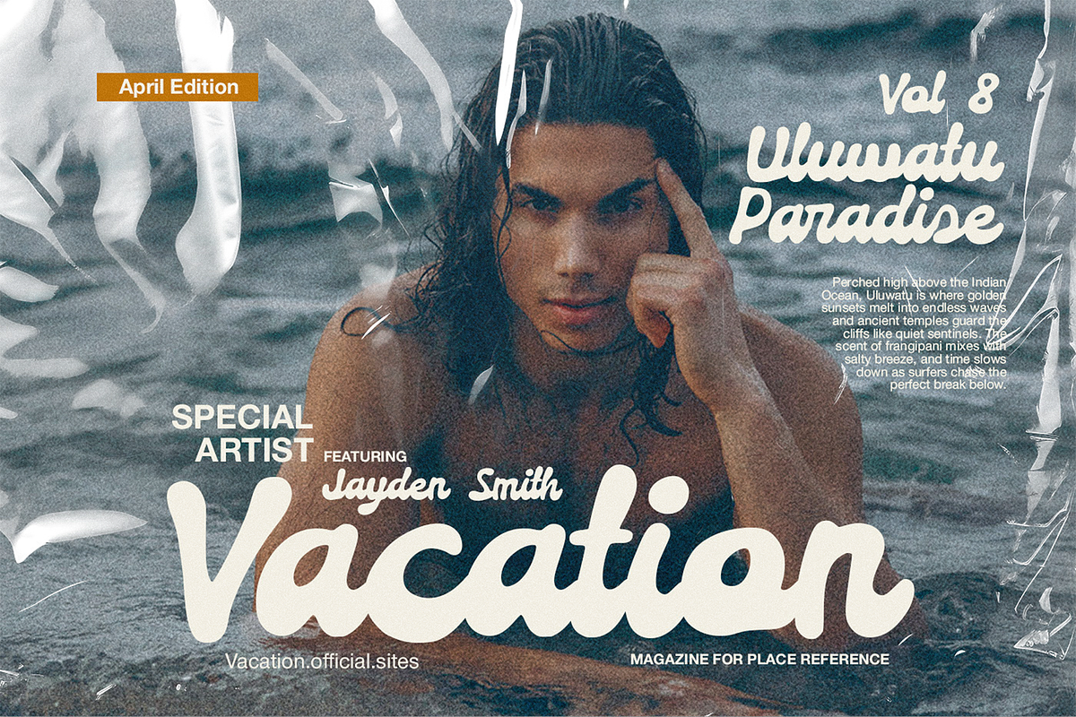 Roille Retro Script Classic, a Script Font by Typetemp Studio (Photo 20 of 23)