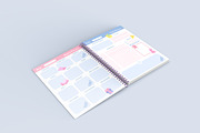 School Notebook Cover Mockup, a Merchandise Mockup by Graphicboom (Thumbnail 7 of 7)