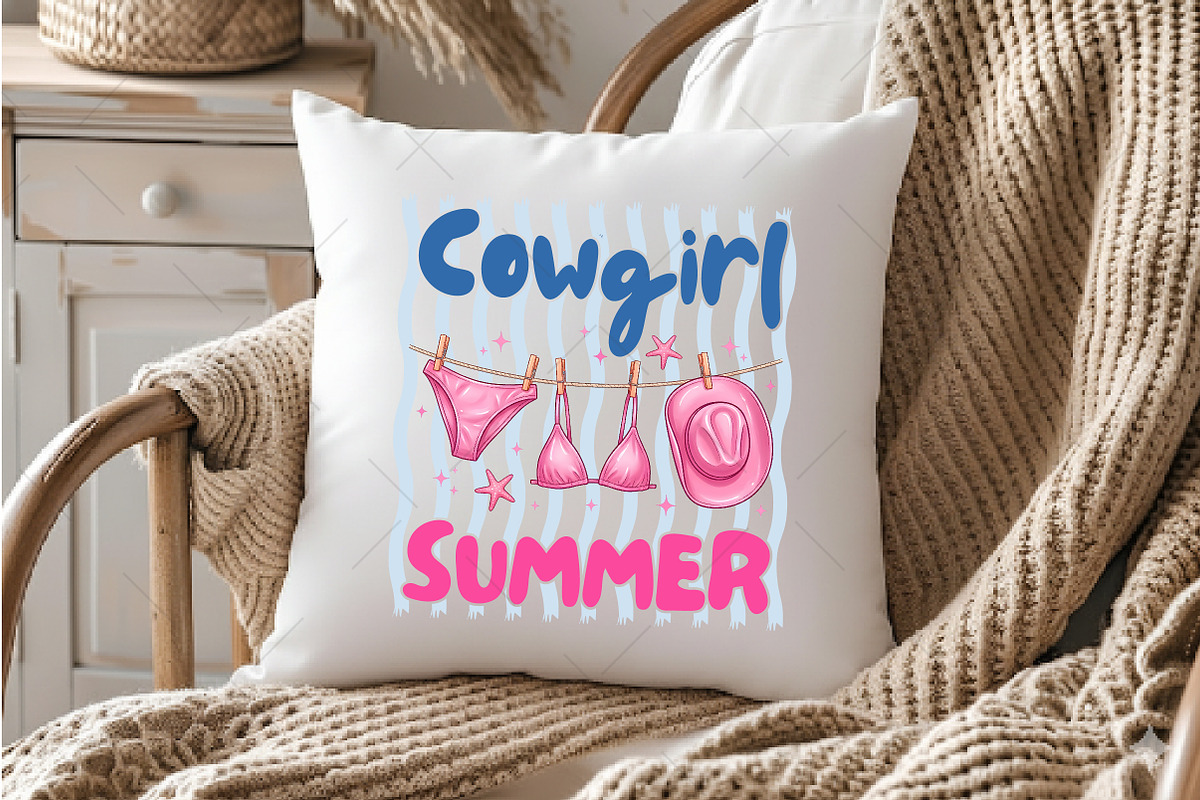 Cowgirl Summer Bikini PNG, a Seasonal Illustration by OK Design (Photo 5 of 5)