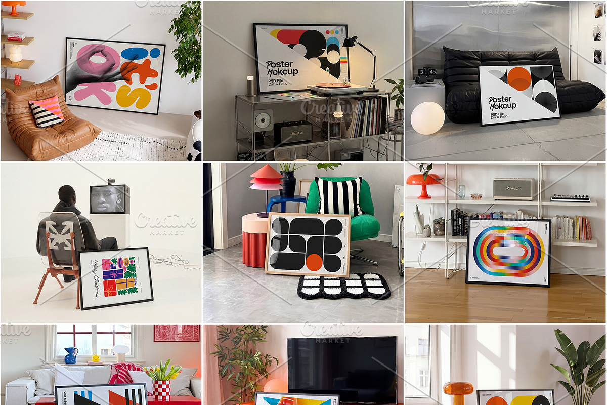100 Horizontal Frame Mockup Bundle, a Household Mockup by MockupShopi (Photo 14 of 17)