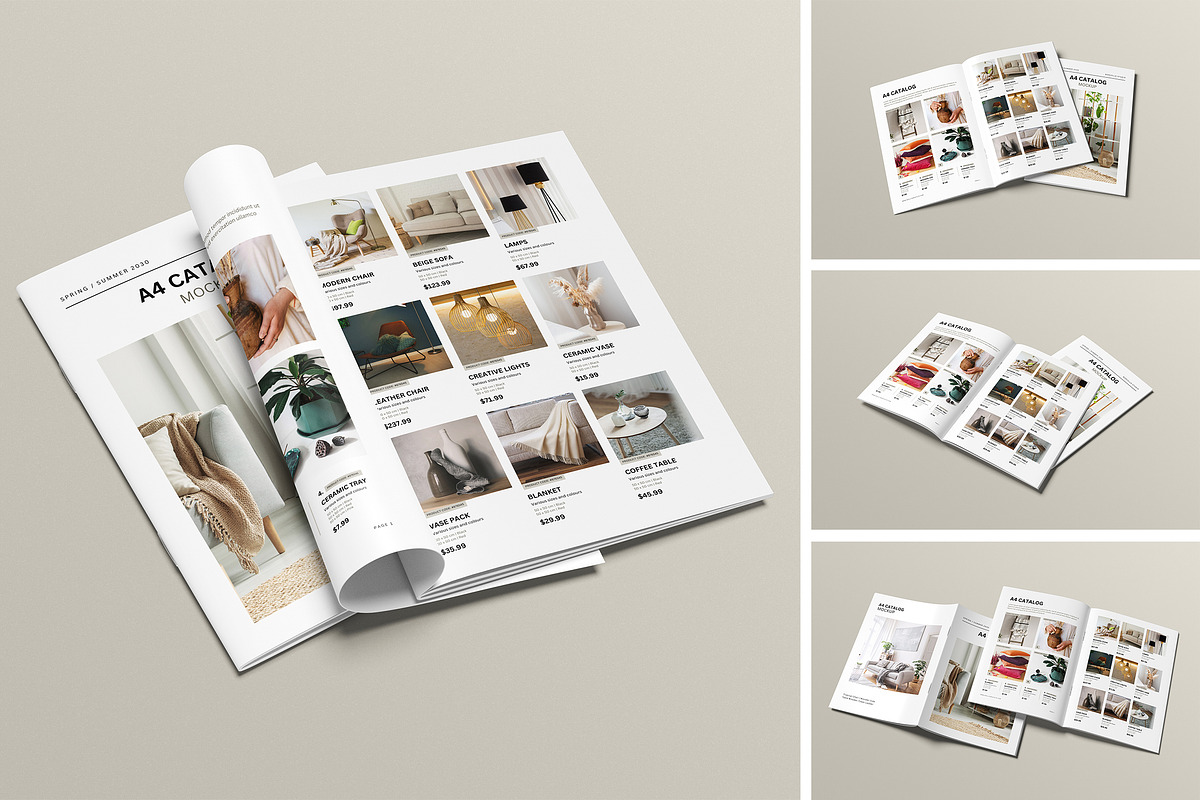 Catalog A4 Mockup, a Books & Magazine Mockup by Twins_studio926 (Photo 2 of 5)