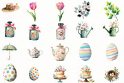 Garden Girl Cottage Clipart, an Illustration by Designworld (Thumbnail 4 of 7)