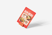 Menu Mockup, a Product Mockup by MrLetters (Thumbnail 4 of 5)
