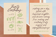 Oldpen Sunday Ink Handwritten Font, a Script Font by Letterena Studios Script (Thumbnail 14 of 15)