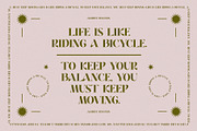 Rakume Vintage Serif Font, a Serif Font by Graphicxell (Thumbnail 2 of 10)