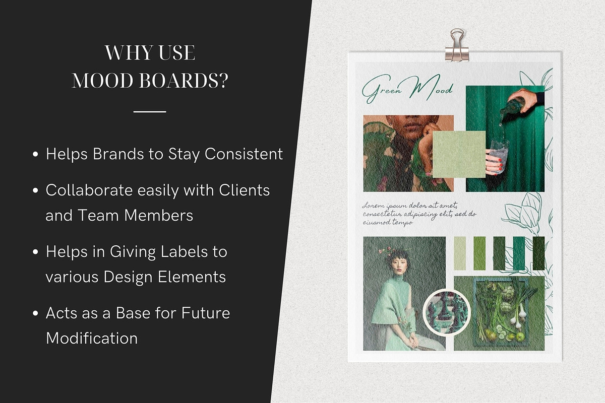 20 Mood Board Templates on Canva, a Presentation Template by DesignbySamVN (Photo 4 of 7)