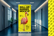 High-Impact Roll-up Banner Mockups i, an Advertising Mockup by Elite Mockups (Thumbnail 4 of 5)