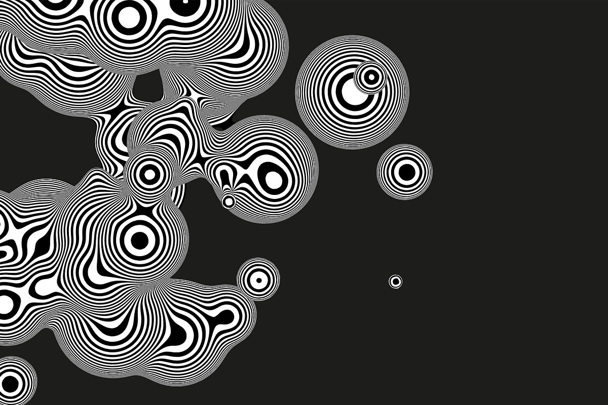 50 Zebra Metaballs, an Object Graphic by GarryKillian (Photo 2 of 51)