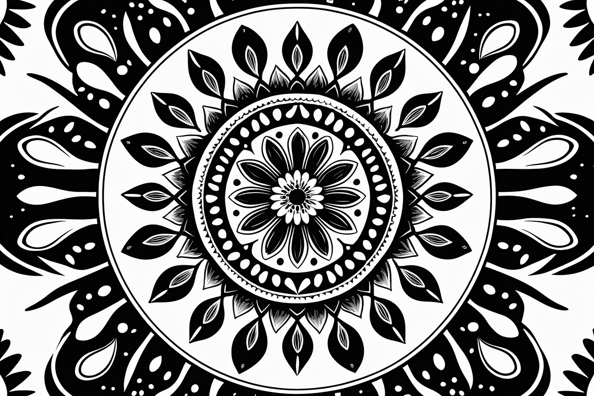 Floral Mandala Vector Bundle, an Illustration by jahid234 (Photo 3 of 7)