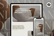 Website Template Squarespace, a Squarespace Template by Glo Design Studio (Thumbnail 1 of 9)