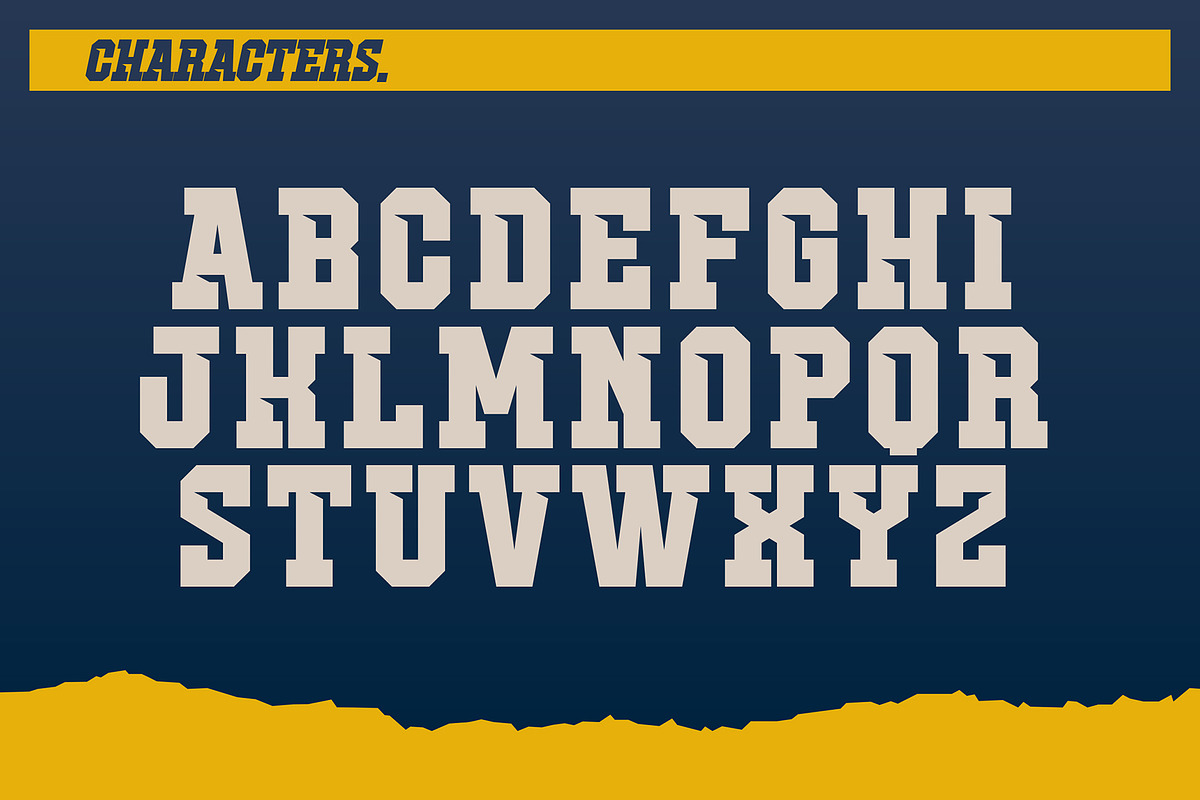 Stumner - Sport Display Font, a Serif Font by Snape Design Studio (Photo 3 of 12)