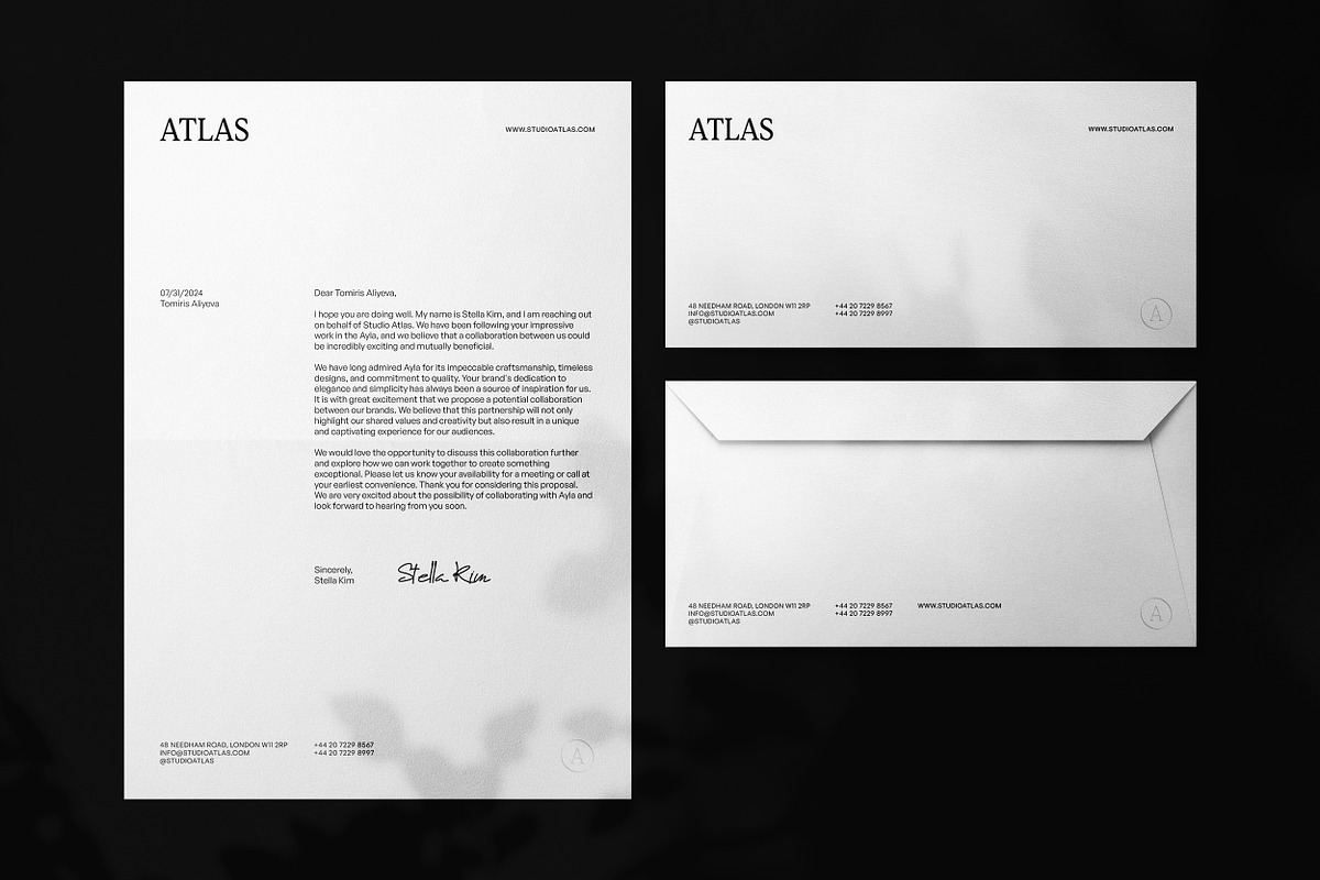 ATLAS / Branding Mockups (02), a Books & Magazine Mockup by Studio Dara (Photo 6 of 27)