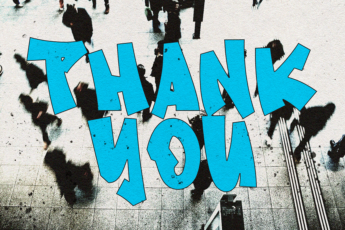 Ruizoo Gun Graffiti Type, a Handwritten Font by Maulana Creative (Photo 7 of 7)