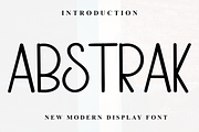 Abstrak, a Serif Font by FreshTypeINK (Thumbnail 1 of 8)