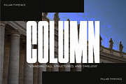 Pillar - Condensed Sans Serif Font, a Sans Serif Font by Pian45 Studio (Thumbnail 2 of 8)