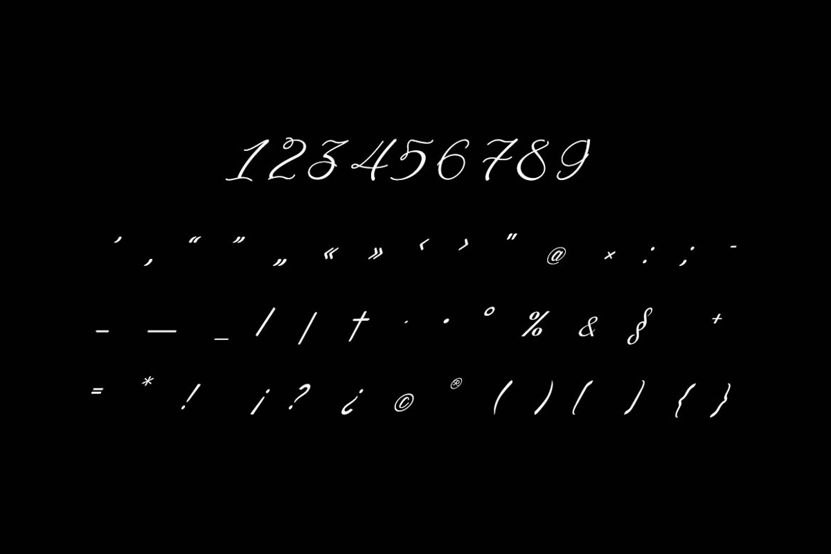 Symphony Romance Calligraphy Font, a Handwritten Font by UICreative (Photo 4 of 13)