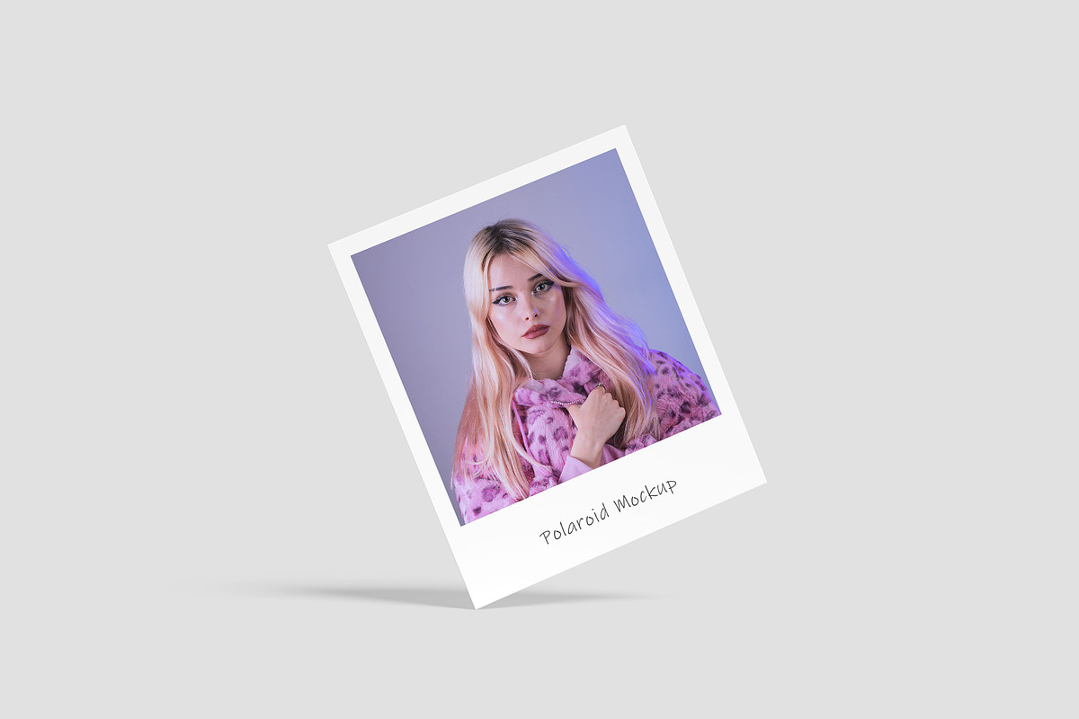 Polaroid Photo Mockup, a Print Template by UFR_GRAPHIC (Photo 3 of 7)