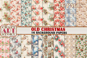 Kit Backgrounds Old Christmas