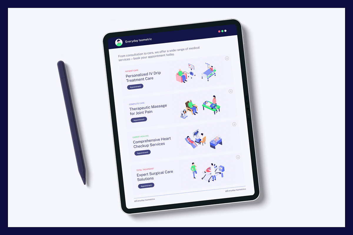 410 Everyday Isometric Illustration, a Finance Illustration by Vectors Market (Photo 3 of 17)