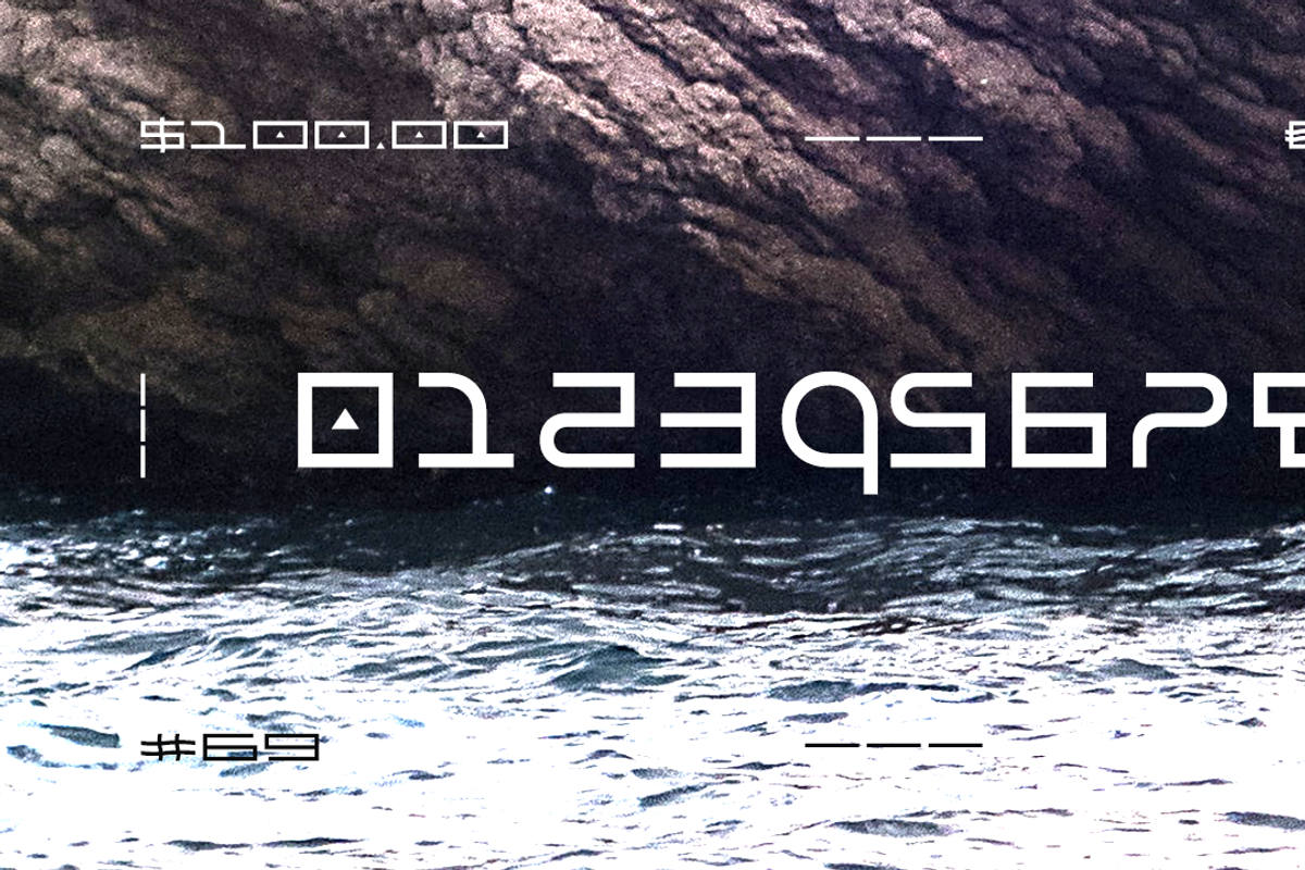 FE Wrong, a Script Font by FontEscort (Photo 5 of 7)