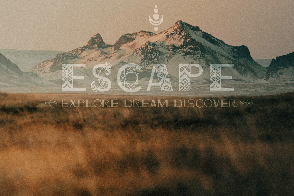 Dreamcatcher | Ornamental Font, a Sans Serif Font by Kandella's Art (Photo 2 of 11)