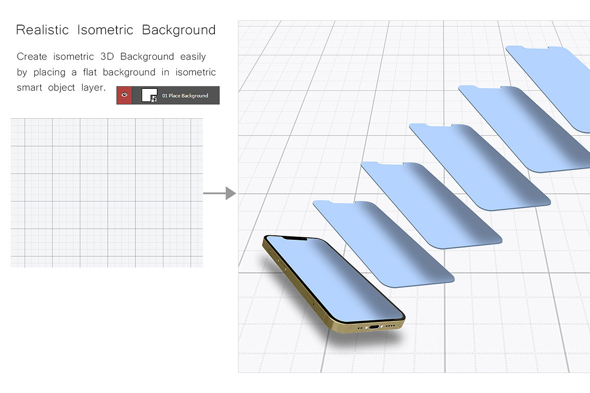 ALL 3D iPHONE MOCK-UP BUNDLE VOL-I2, an iPhone Mockup by Graphicsworld125 (Photo 11 of 20)