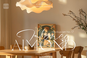 HONEY ALMOND | Frame mockup set