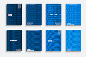 Abstract Blue Geometric Covers