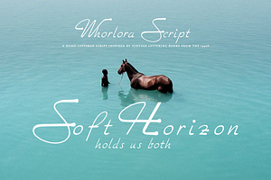 Whorlora Script, a Handwritten Font by Lilithcollageart