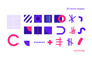 Gradient abstract & geometric set., a Pattern Graphic by lisa_kalev (Thumbnail 8 of 12)