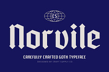 CS Norvile – Gothic Font