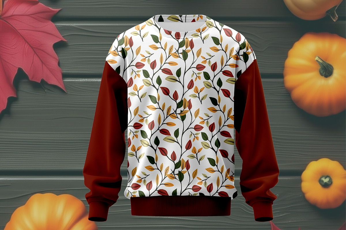 Minimalist Autumn:Patterns & Clipart, a Pattern Graphic by Elatedowl (Photo 5 of 13)