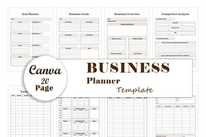 Business Planners Bundle CANVA