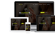 El Clasico- Multipurpose template, a Bootstrap Template by uExel Web Design Shop (Thumbnail 1 of 3)