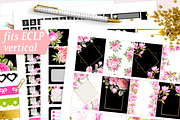 Floral EC Planner Stickers, a Design Template by DigitalDesignAI (Thumbnail 1 of 4)