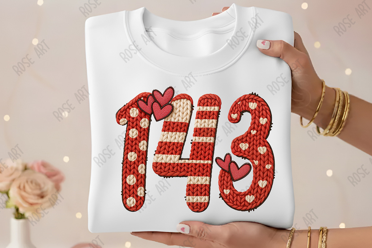 Yarn Crochet Valentine Day143 Png, a Seasonal Illustration by Rose Art (Photo 4 of 5)