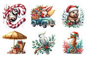 Australia Christmas Clipart Bundle, an Illustration by SinaCreation (Thumbnail 5 of 7)