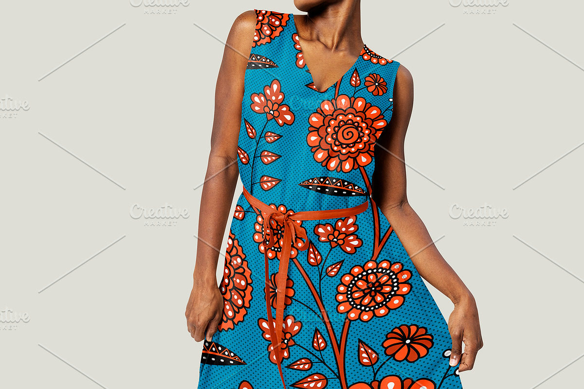African Flowers, seamless pattern, a Pattern Graphic by Sveta Aho (Photo 3 of 5)
