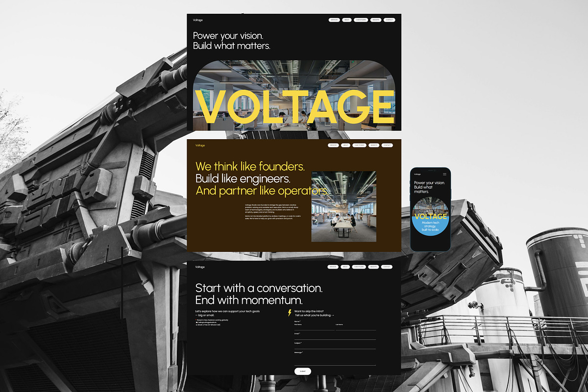 Modern Business Website Template preview 4