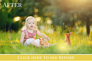 Spring Bunnies photo overlays, an Object Graphic by BrownLeopard (Thumbnail 3 of 6)