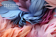 Feather Patterns: Seamless Patterns, a Pattern Graphic by RuleByArt (Thumbnail 6 of 15)